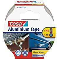 tesa 56223-00000-01 56223-00000-01-Cinta de Aluminio 50 micras-10m x 50mm- Standard- 10mx50mm